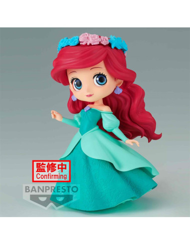 Figura banpresto q posket disney characters flower style la sirenita ariel ver. b