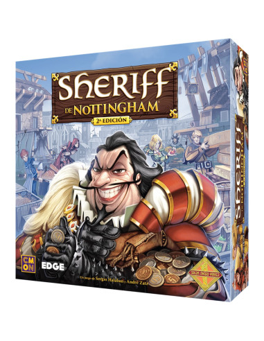 Juego de mesa el sheriff de nottingham 2 edicion pegi 14