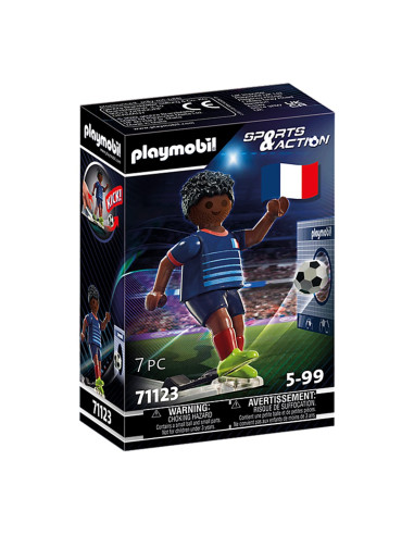 Playmobil jugador de fútbol -  francia a