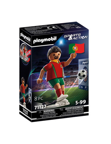 Playmobil jugador de futbol -  portugal