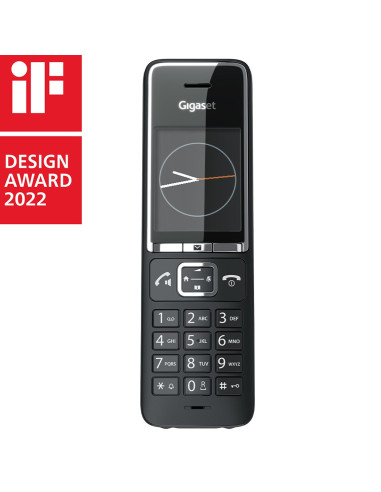 Telefono gigaset c550hx inalambrico dect negro identificador llamadas -  manos libres -  tantalla tft 2.2pulgadas