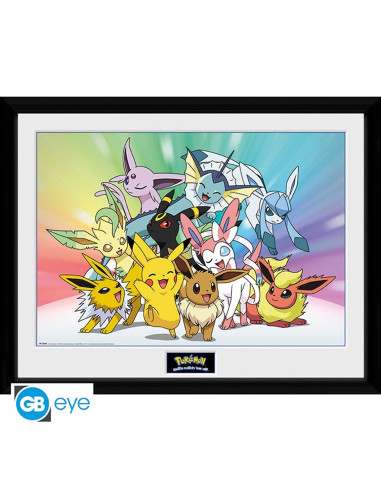 Poster enmarcado gb eye pokemon eevee