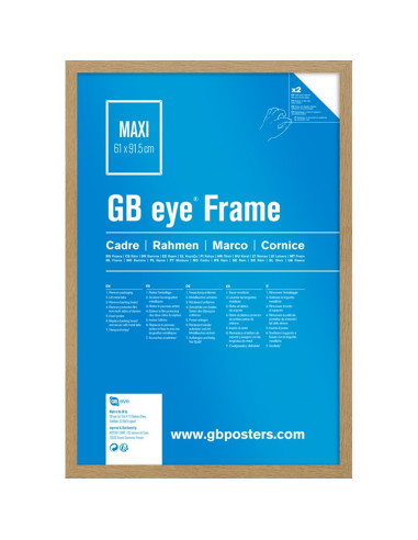 Marco gb eye mdf roble - maxi ''91.5 x 61cm''