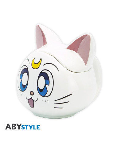 Taza 3d abystyle sailor moon artemis