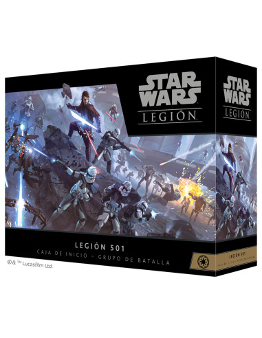 Juego de mesa star wars: legión 501 pegi 14