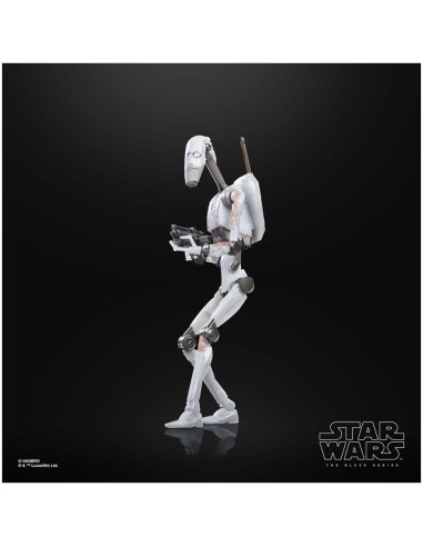 Figura hasbro battle droid star wars the black series