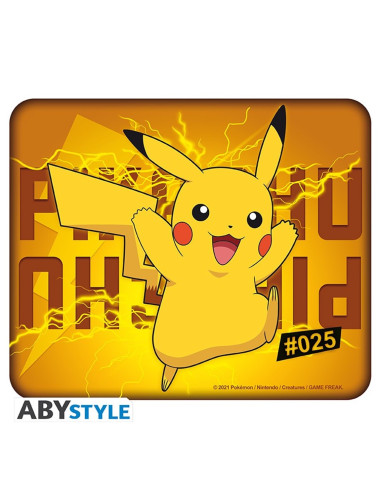 Alfombrilla abystyle pokemon -  pikachu 025