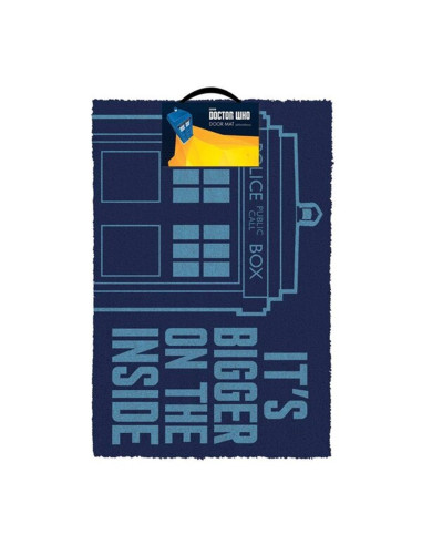 Felpudo pyramid doctor who tardis 40 x 60 cm