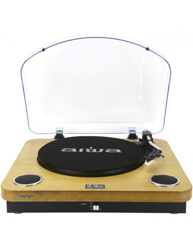 Tocadiscos aiwa gbtur - 120wdmkii madera