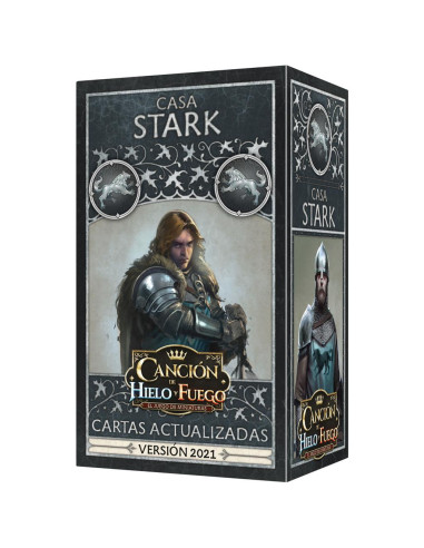 Juego de mesa cancion de hielo y fuego: pack de faccion stark pegi 14