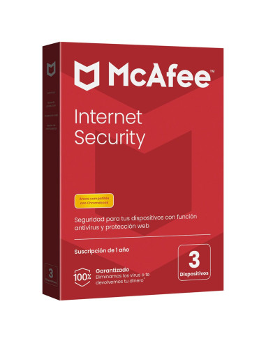 Antivirus mcafee internet security 3 dispositivos