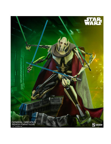 Estatua sideshow collectibles premium format general grievous