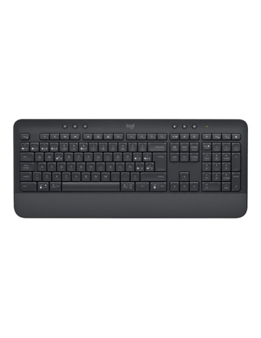 Teclado logitech signature k650 wireless inalambrico grafito