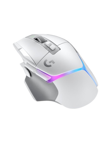 Mouse raton logitech g g502 x plus lightspeed gaming optico wireless inalambrico 25600ppp blanco