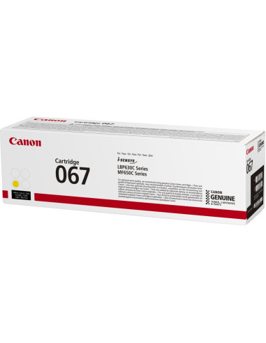 Toner canon 067 amarillo