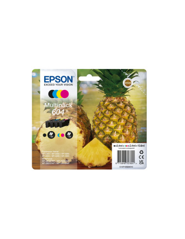 Multipack epson 604 c13t10g64010 xp2200 wf - 2910 piña