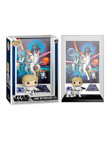 Funko pop cover star wars luke skywalker con r2 - d2 61502