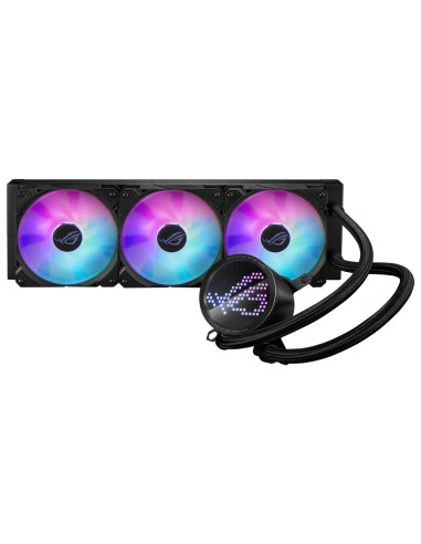 Kit refrigeracion liquida asus rog ryuo iii 360 argb all in one 3 ventiladores 120mm ganing