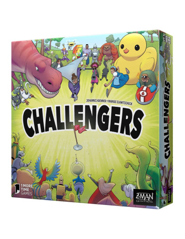 Juego de mesa challengers pegi 8