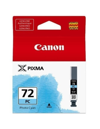 Cartucho tinta canon pgi - 72 cian