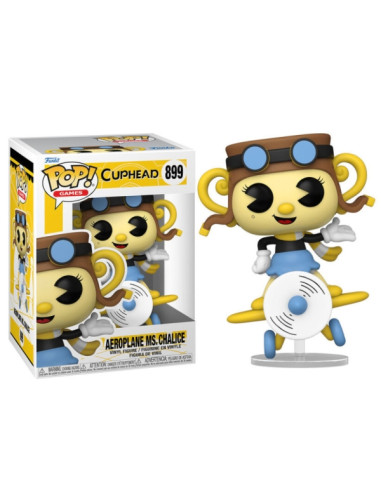 Funko pop cuphead aeroplane ms chalice 61417