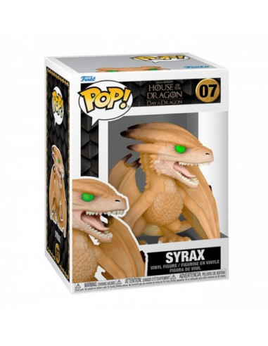 Funko pop la casa del dragon syrax 65605