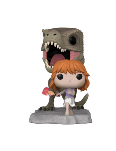 Funko pop deluxe jurassic park dominion claire escapando de dinosaurio (1223) exclusivo 63159