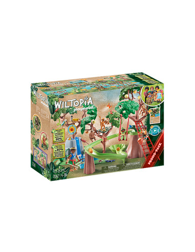 Playmobil wiltopia -  parque infantil jungla tropical