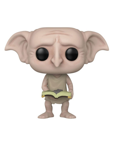 Funko pop harry potter la camara de los secretos dobby con libro y calcetin 6565