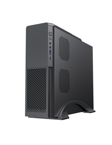 Caja de ordenador phoenix micro atx lite - s80 formato slim con usb 3.0 fuente 300w 80 plus