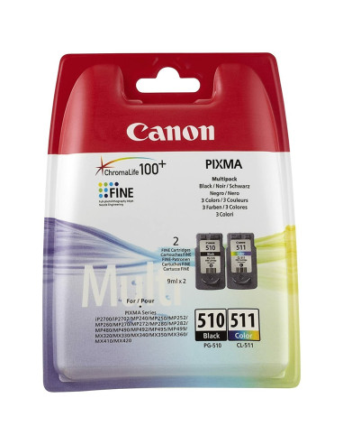 Multipack canon pg - 510 negro - cl - 511 multicolor