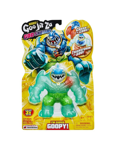 Figura bandai heroes of goo jit zu goopy thrash