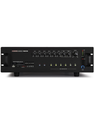 Amplificador megafonia multizona fonestar ma - 680rguz reproductor usb - sd - fm - 680w rms