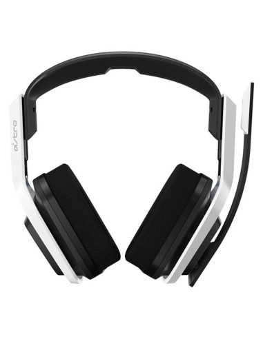 Auriculares con microfono logitech a20 astro gaming wireless inalambrico blanco - verde