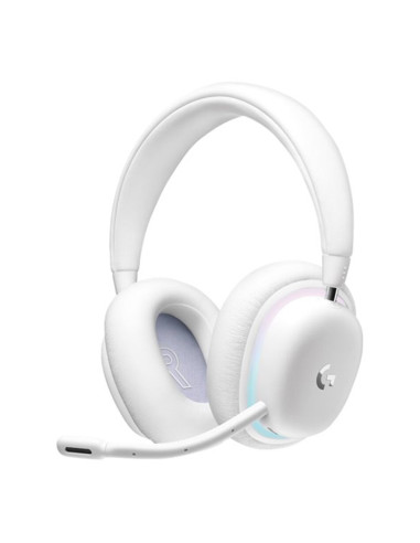 Auricular con microfono logitech g g735 gaming wiresless inalambrico blanco