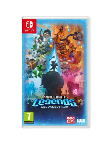 Juego nintendo switch -  minecraft legends deluxe edition