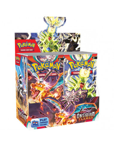 Juego de cartas pokemon tcg sobres sv3 36 unidades 2023 español