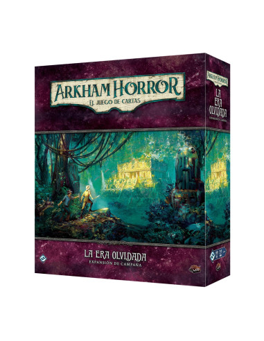 Juego de mesa arkham horror lcg la era olvidada expansion campaña edad recomendada 14