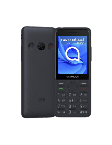 Telefono movil tcl one touch 4022s para personas mayores gris