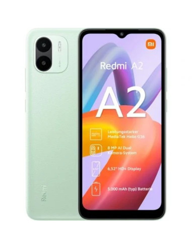 Móvil xiaomi redmi a2 32gb 2gb verde