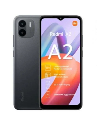 Móvil xiaomi redmi a2 32gb 2gb negro