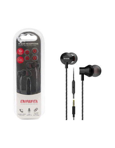 Auriculares aiwa estm - 50 negro