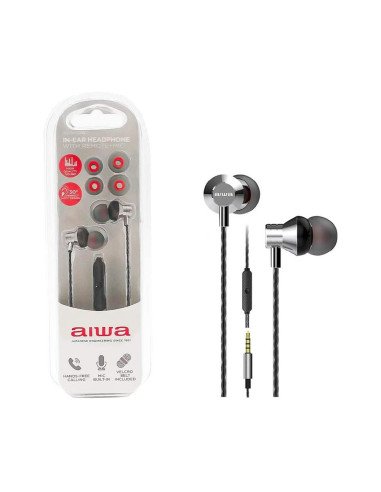 Auriculares aiwa estm - 50 plata