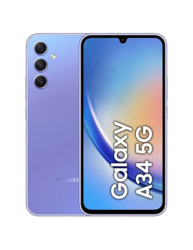 Movil samsung galaxy a34 8 - 256gb violeta