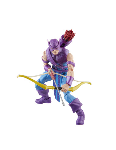 Figura hasbro marvel legends avengers hawkeye skycycle 60 aniversario