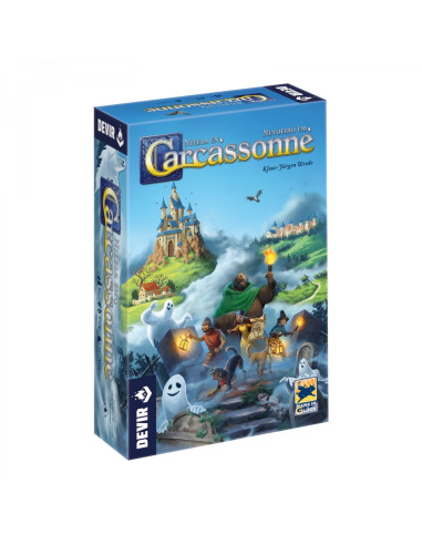 Juego de mesa devir carcassonne niebla en carcassonne