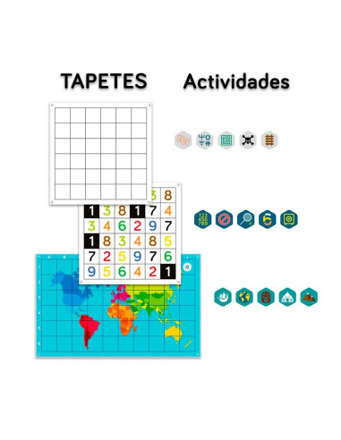 Pack primaria tilk bee - bot tapete + actividades