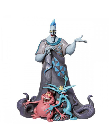 Figura enesco disney hercules hades con miedo y panico