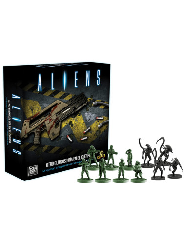 Juego de mesa aliens: otro glorioso día en el cuerpo pegi 14