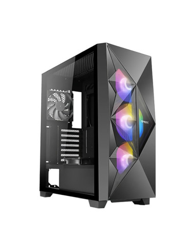 Caja ordenador gaming antec df800 flux atx 2 x usb 3.0 sin fuente negro rgb